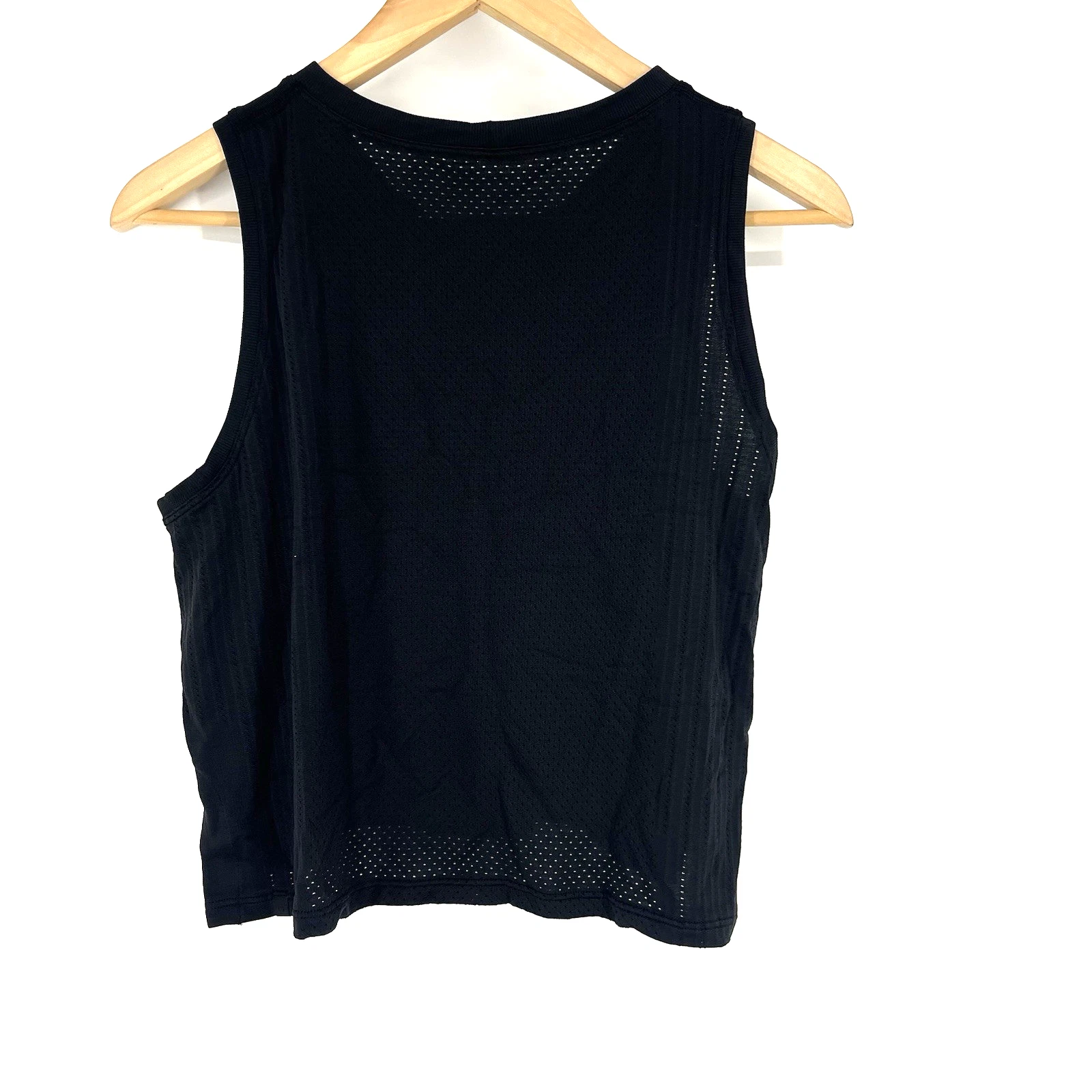 lululemon swiftly breathe crop mesh run gym tank-top