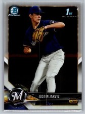 2018 Bowman Draft #BDC-104 Justin Jarvis Chrome *BW