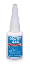 Instant Adhesive, 444 Series, Clear, 0.7 oz, Bottle 135241