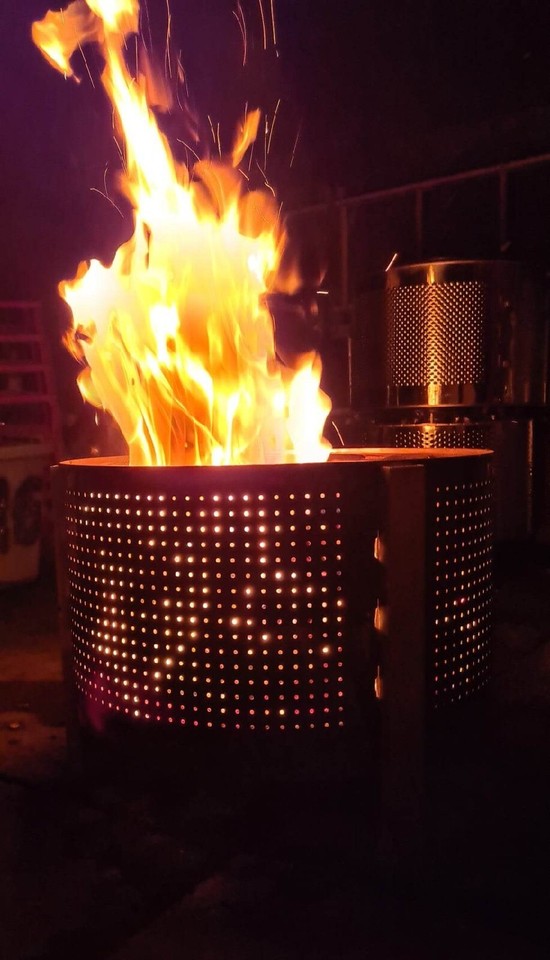 Fire Pit Washing Machine Drum eBay