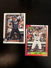 2025 Topps series I Jace Jung rookie card 1990 35th anniversary INSERT RC