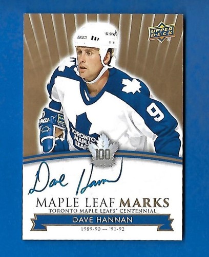 2017-18 TORONTO MAPLE LEAFS CENTENNIAL LEAF MARKS AUTOGRAPH & AKA CARD SEE LIST - Picture 19 of 91
