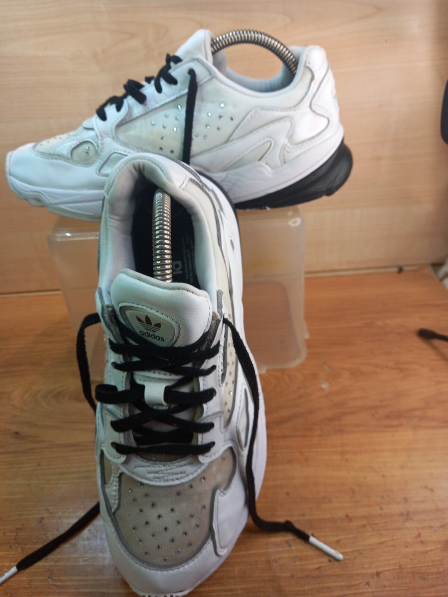 Adidas Trainers Adidas Falcon White Black Running Shoes Junior Adidas  Falcon Trainers Junior Adidas Falcon