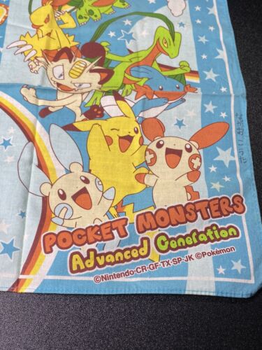 Fazzoletto Pokemon vintage mostri tascabili Nintendo Bulbasaur lucido e altro - Foto 2 di 4