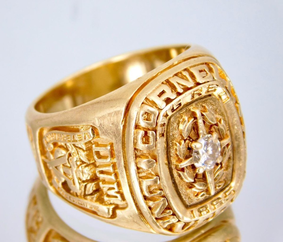 CORNELL 1973 ARTCARVED UNIVERSITY COLLEGE SCHOOL DIAMOND CLASS RING | eBay