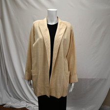 Chloe | Ivory Open Blazer Size: Estimated Medium
