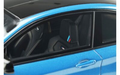 1/18 BMW M2 CS (F22) Misano Blue Metallic Resin Model Car by GT