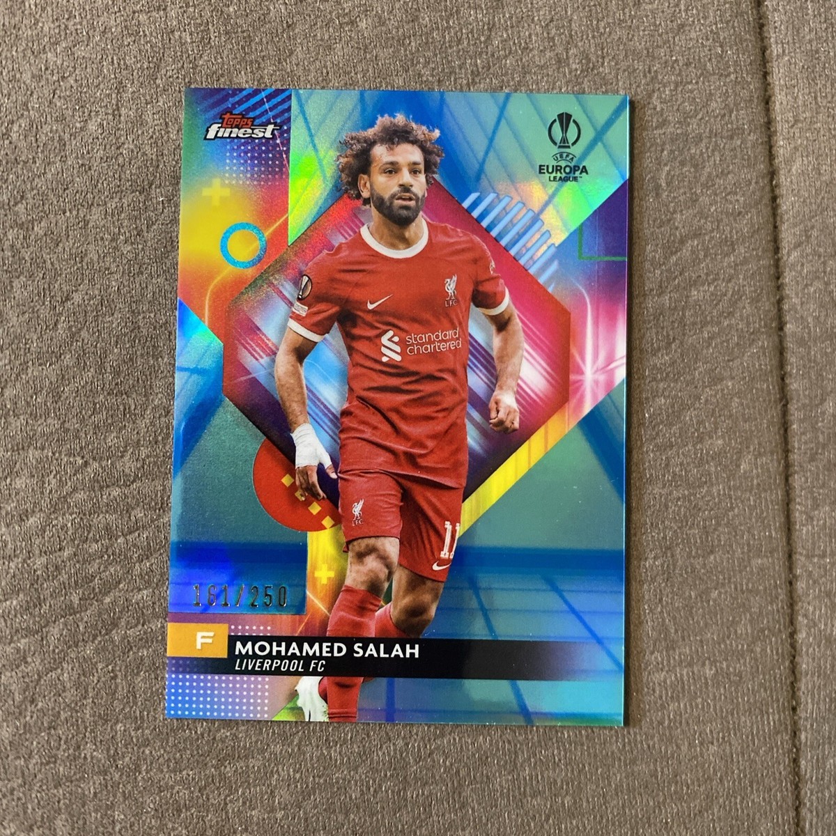 TOPPS UEFA UCC FINEST 2023 2024 LIVERPOOL MOHAMED SALAH /250