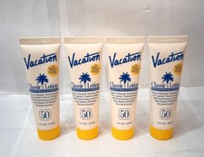  lot of 4 Vacation Classic Sunscreen Lotion-SPF 50-1 fl oz exp;08/2026 SEALED