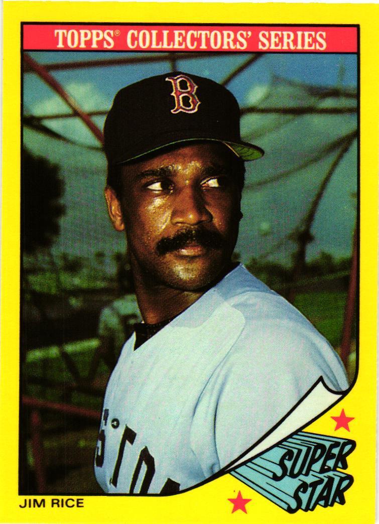 1986 Topps Baseball Champion Superstars #28 Jim Rice