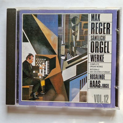 Max Reger - Rosalinde Haas   Sämtliche Orgelwerke Vol. 12 MDG   R 3360 CD