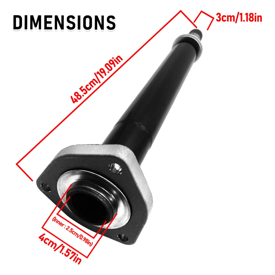 22901057 eje intermedio para LaCrosse Allure Regal Impala Cadillac SRX XTS Foto 4 de 4