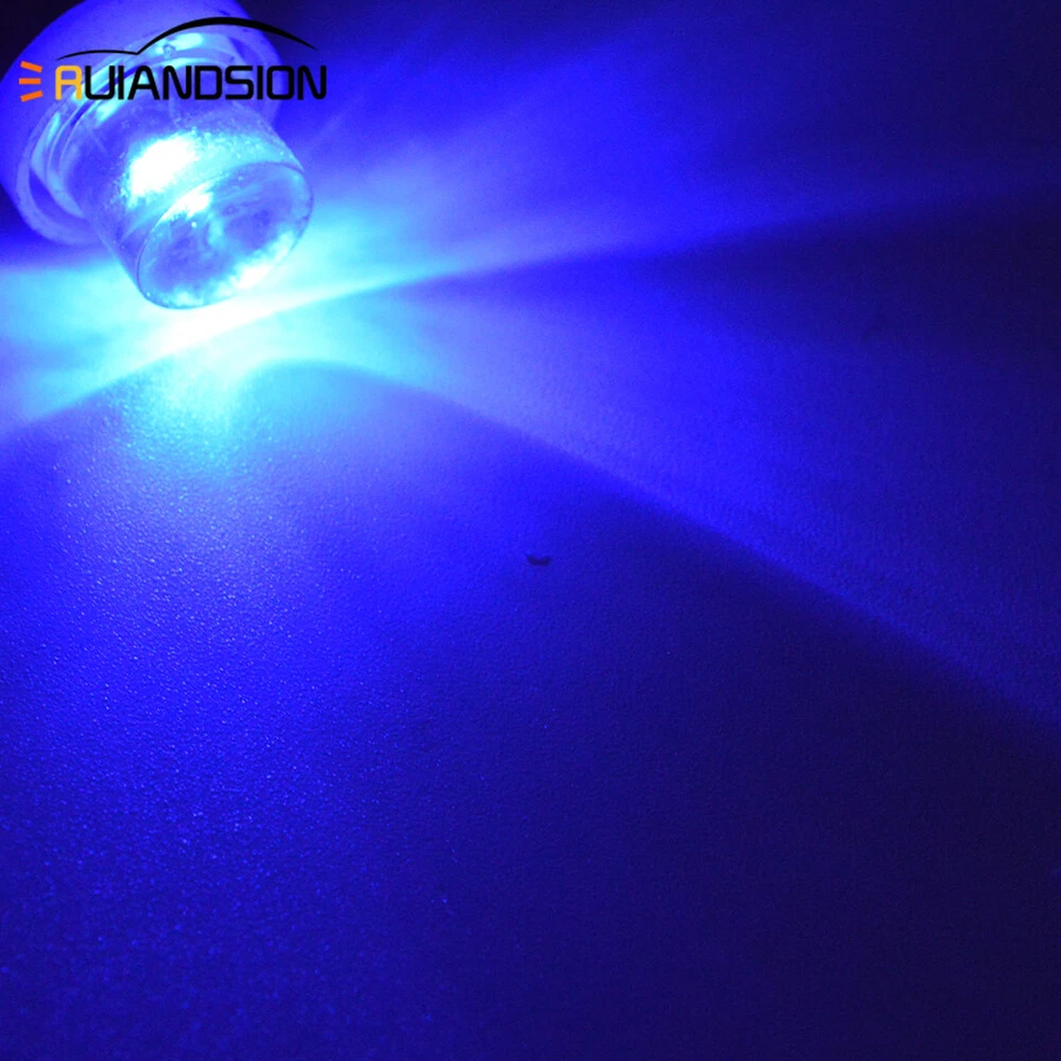 E10 Torch Lamp LED MES Miniature Bulb White Red Green Blue Yellow Light 6V 12V - Image 2 of 4