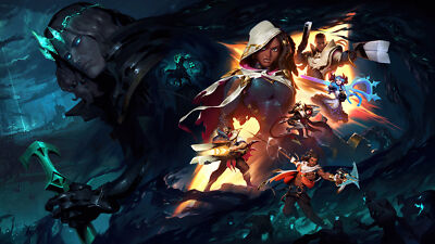 League of Legends viego lucian senna gwen graves vayne playmat gaming mat