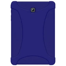 For Samsung Galaxy Tab S2 8.0 Premium Silicone Skin Jelly Case Cover - Blue