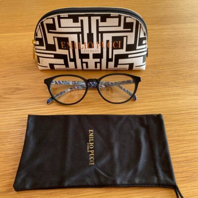 PUCCI EP5001 001 Brille Brillengestell 52 17 140mm EMILIO PUCCI