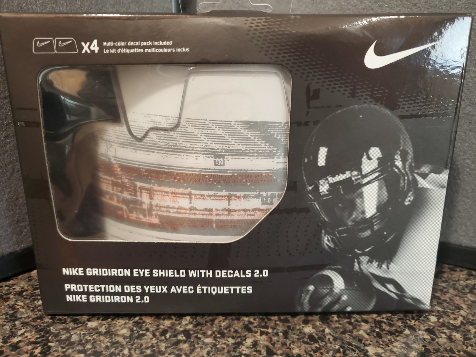 nike gridiron eye shield 