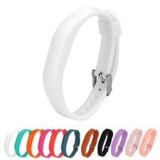 StrapsCo Cinturino Orologio Sport Silicone Gomma per Fitbit Flex 2