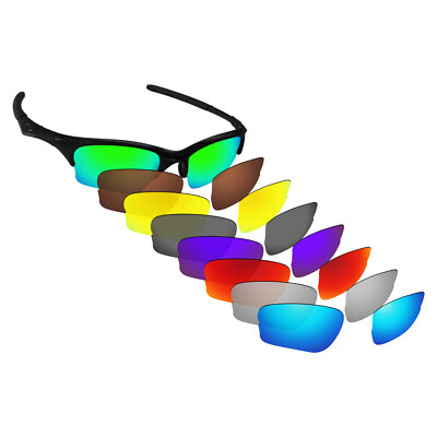 Hawkry Polarized Replacement Lenses for-Oakley Half Jacket XLJ Sunglass -Options