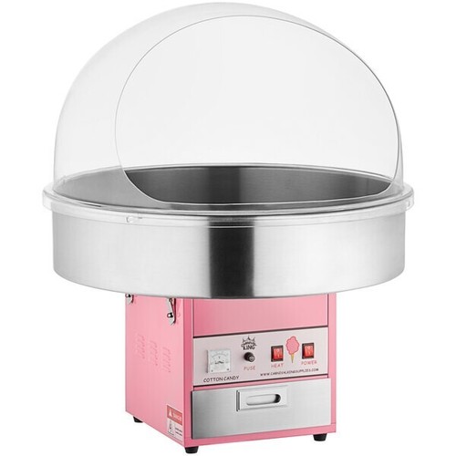 Cotton Candy Machine with 28" Stainless Steel Bowl and Floss Bubble 110V, 1080W - Picture 23 of 24