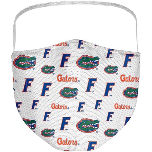 Paquete de 3 mascarillas faciales Florida Gators UF con licencia NCAA reutilizables naranja azul blanco NUEVO - Imagen 6 de 8
