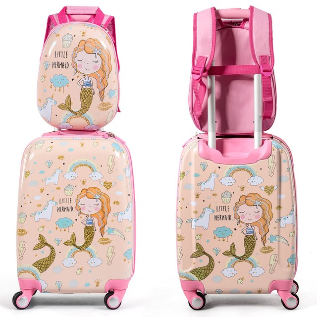 kids luggage trolley
