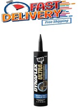 DAP DYNAFLEX ULTRA 10.1 oz. Black Advanced Exterior Window,Door  Siding Sealant