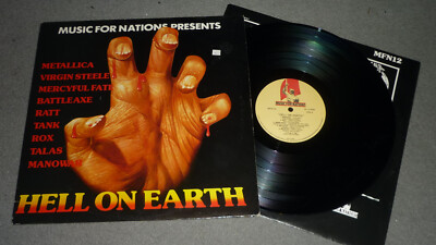 Music for Nations Presents Hell on Earth - Music for Nations MFN 12 UK 1983
