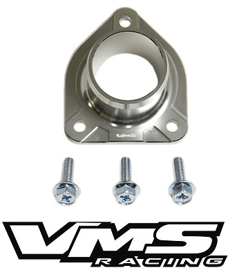 VMS Racing Billet Aluminum Thermostat Housing – Black – For 1999-2003 Ford 7.3L Powerstroke