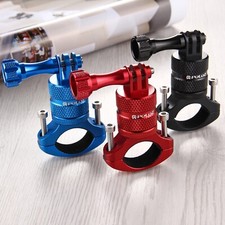 PULUZ Aluminum Bike Handlebar Adapter Mount for Gopro Hero 11 10 9 8 7 6 Camera