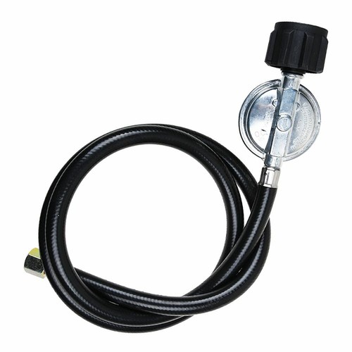 4FT 20PSI Adjustable High Pressure Propane Gas Regulator with Hose BBQ Grill US - Picture 6 of 6