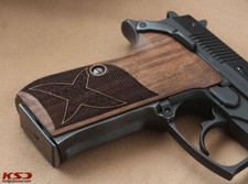 KSD Brand Bernardelli P One sw Compatible Walnut Grips Diamond