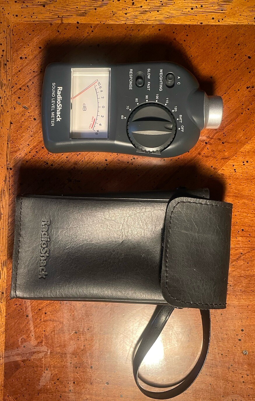 Vintage RadioShack Model 334050 Analog Sound Level Meter Tested