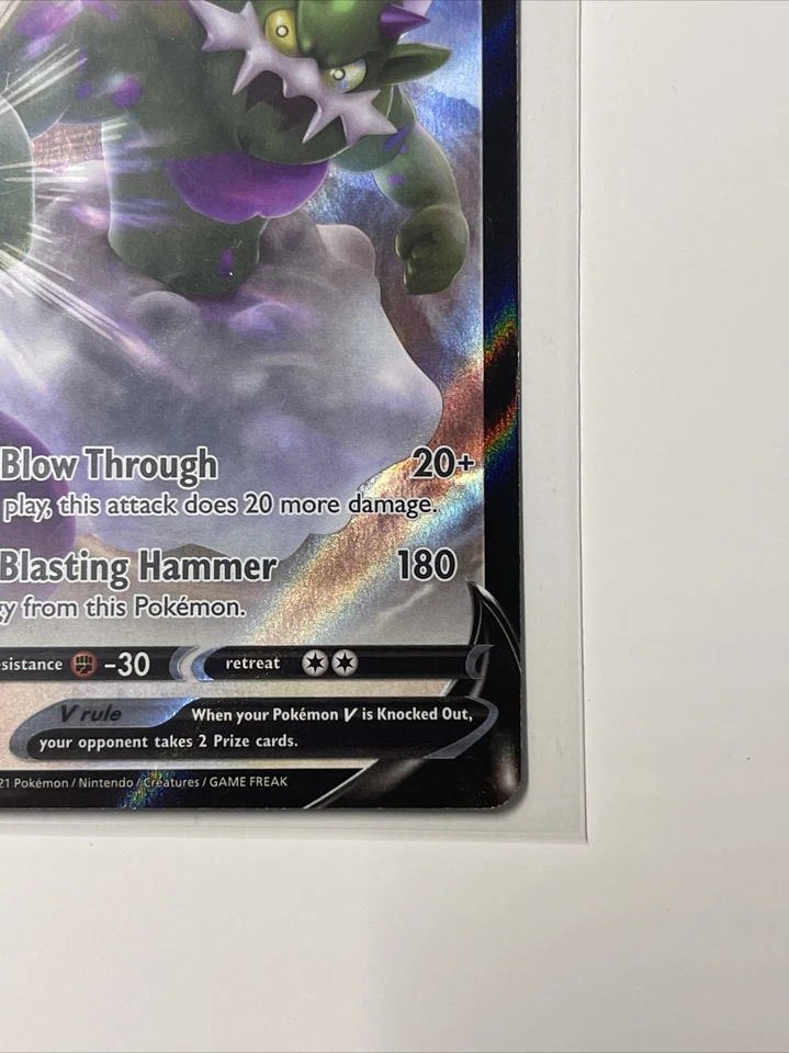 Tornadus V 124/198 Chilling Reign NM Full Art Ultra Rare Pokemon Card - Image 3 of 4