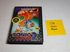 Sonic the Hedgehog 2 (Sega Genesis, 1992) Authentic Complete Poster TESTED/WORKS