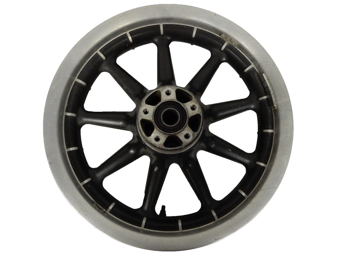 OEM Harley Davidson TOURING 9-Spoke Front Wagon Wheel BLACK Mag
