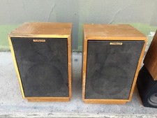 Vintage Klipsch Heresy I Speakers - matching HWL walnut w/ sequential serial 's