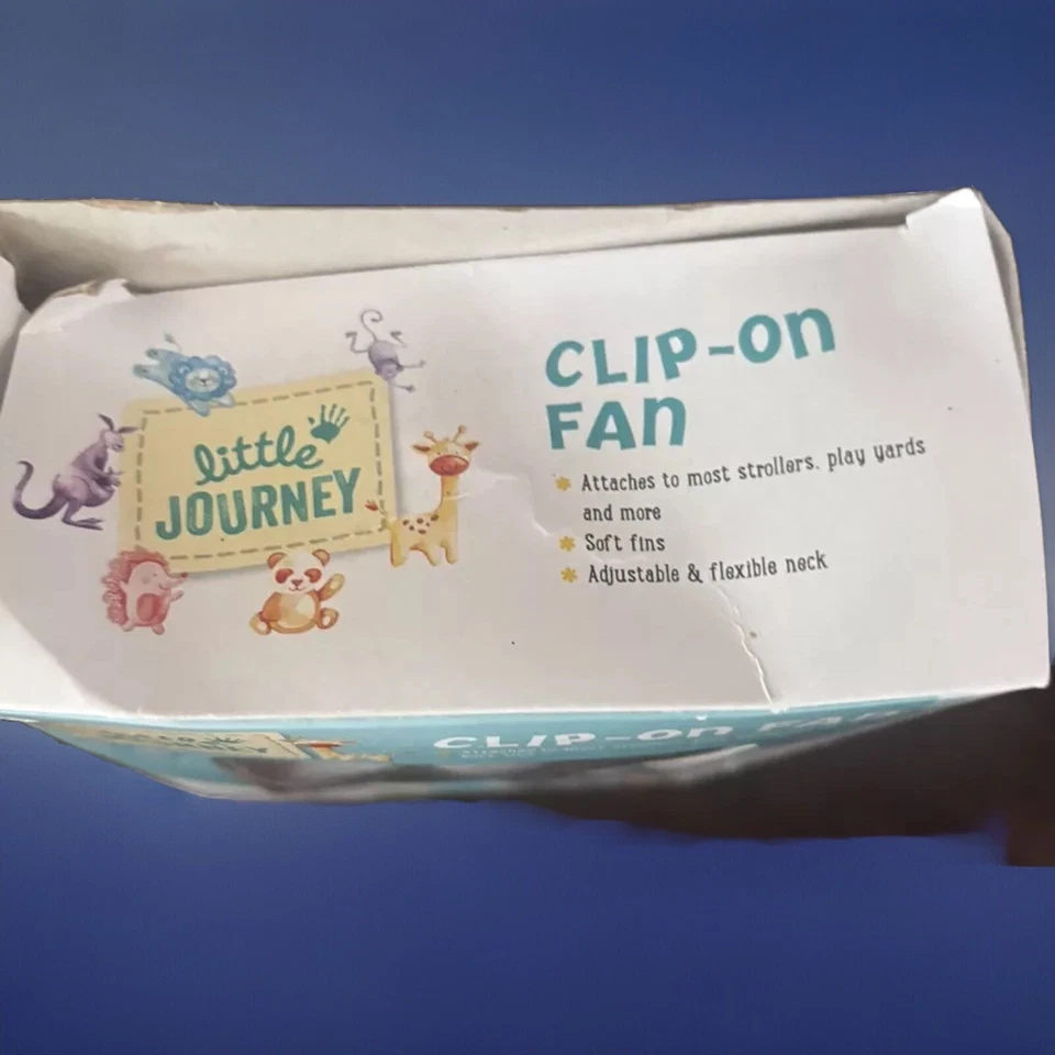 Dreambaby Ventilador Clásico con Clip Aletas Suaves - para Cochecitos de Bebé y Parque Infantil...b2 Foto 3 de 4