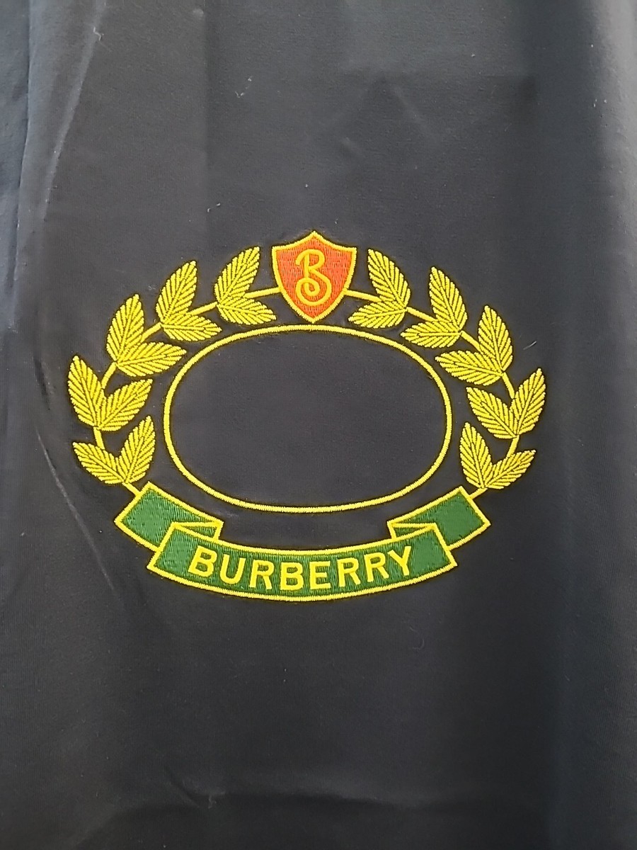 New Authentic Burberry Purley Embroidered Oak Leaf Oversized
