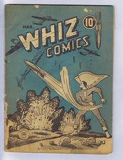 Whiz Comics V1 #3 Anglo-American Pub 1942 CANADIAN EDITION (READING COPY)