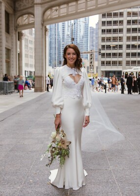 wedding dress designer elizabeth fillmore MINIMALIST WEDDING DRESS  ELIZABETH FILLMORE
