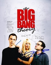 JIM PARSONS JOHNNY GALECKI BIG BANG THEORY SIGNED 8X10 PHOTO AUTHENTIC AUTOGRAPH