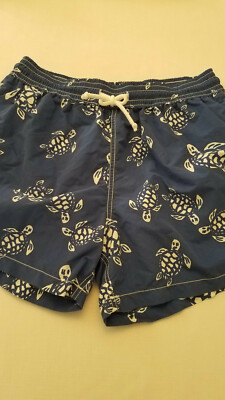 VILEBREQUIN Boys Swimming Shorts Beach Trunks sea turtles Boys XL