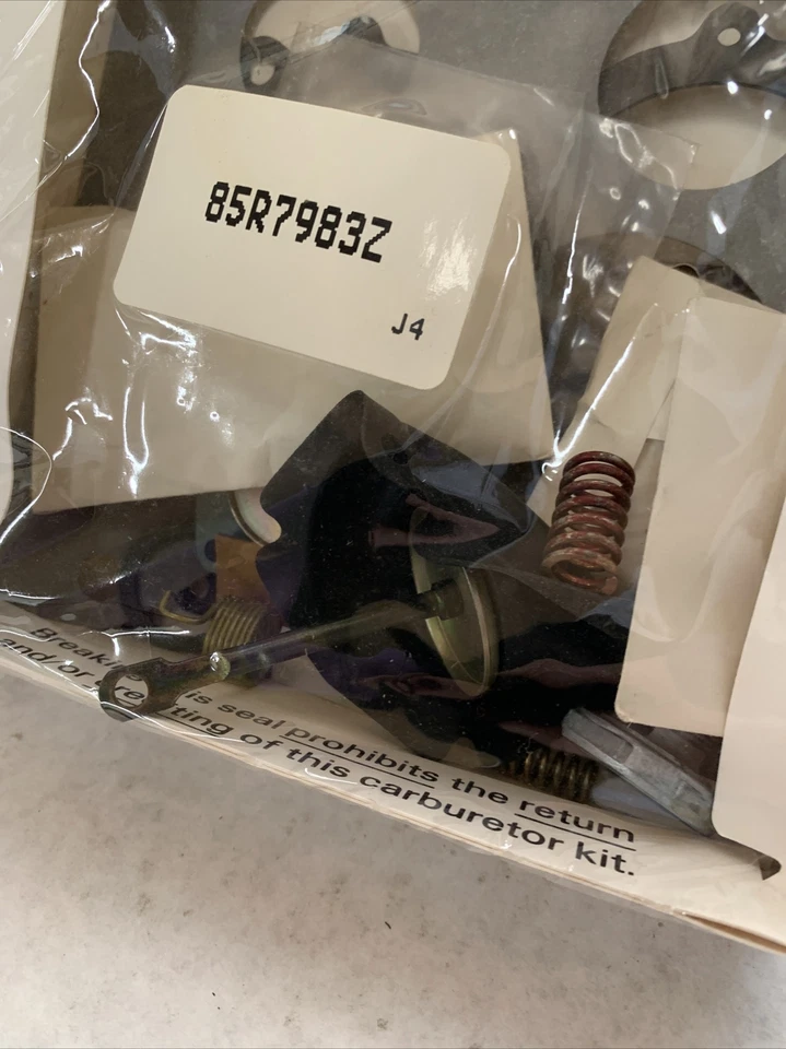 JOHNSON EVINRUDE OMC CARBURETOR REPAIR KIT 986800 NOS BRP - Image 3 of 4