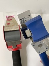Preowned Scotch 3M Packaging Tape Gun Dispenser 2 Inch Foam Grip Heavy Duty Ship