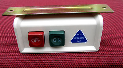 ON/OFF SWITCH BOX FOR INDUSTRIAL SEWING MACHINES 110VOLT - WIRE NOT ...