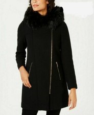 Calvin Klein Faux-fur-trim Hooded 