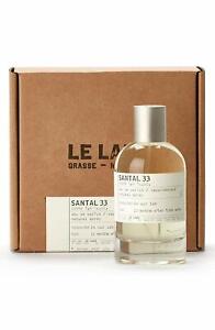 Le Labo Santal 33 3.4 Oz Unisex Eau de Parfum Spray - New Unsealed Box