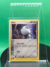 Aron 49/109 EX Ruby & Sapphire Common 2003 English Pokemon Nintendo