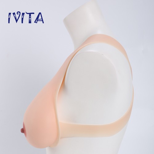 Taza IVITA GG Formas de Seno de Silicona Sólida Drag Queen Placa Falsa Grande - Imagen 3 de 10